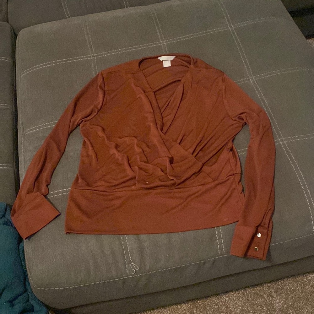 Office top brown never worn